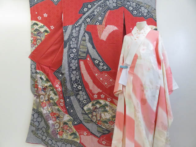Japanese Kimono / Furisode Silk